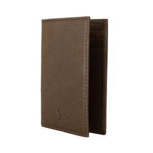 Billionaire Italian Couture Brown Leather Bifold Men's Wallet